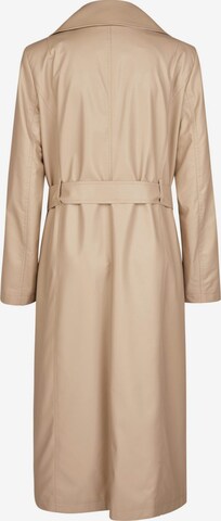 MARC AUREL Between-Seasons Coat in Beige