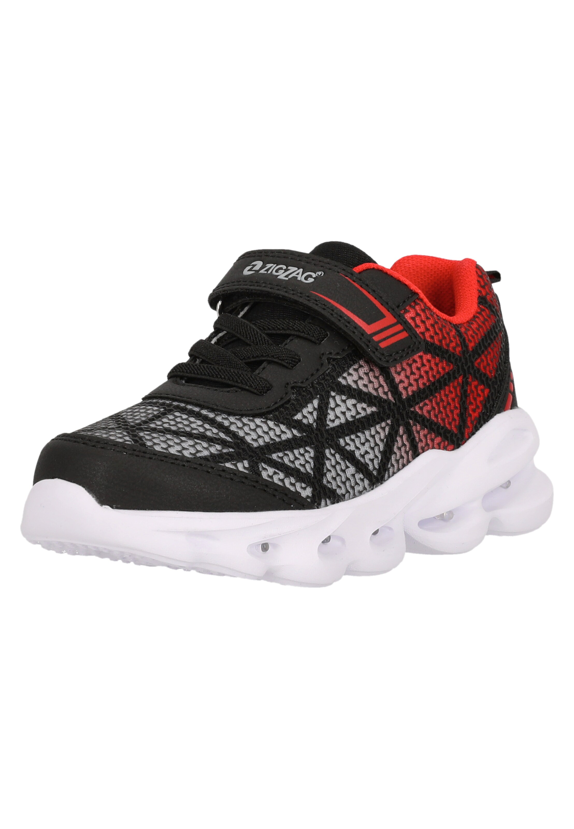 ZigZag Sneaker 'Zetes' in Schwarz: Vorderseite