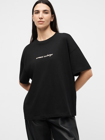 ARMANI EXCHANGE Póló - fekete