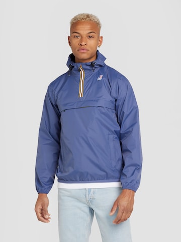 K-Way Weatherproof jacket 'LE VRAI 3.0 LEON' in Blue: front