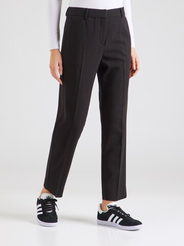 Regular Pantalon à plis 'Mathilde' MSCH COPENHAGEN en noir : devant