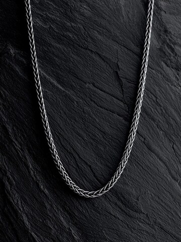 REYTEL Necklace 'SPIGA' in Silver: front