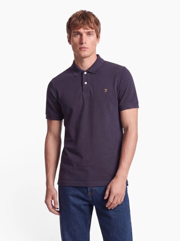 FARAH Poloshirt 'CUNNINGHAM' in Blau: Vorderseite