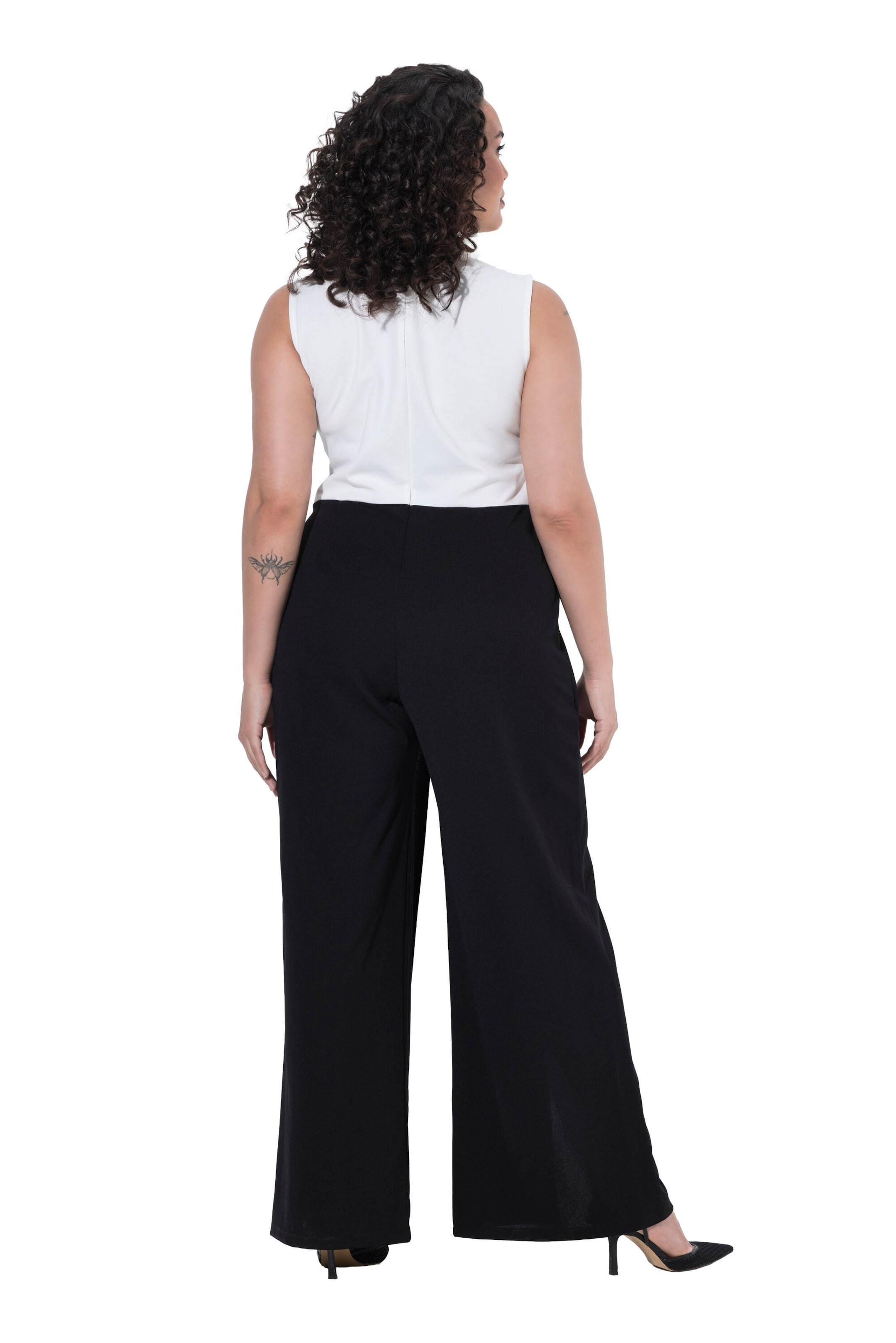 Ulla Popken Jumpsuit in Zwart