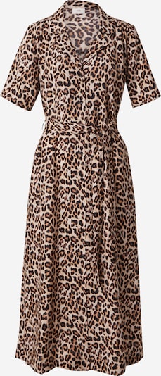 JDY Kleid 'JDYHOLLY' in camel / ecru / schwarz, Produktansicht