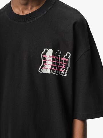 Pequs T-Shirt 'Artist or Killer' in Schwarz