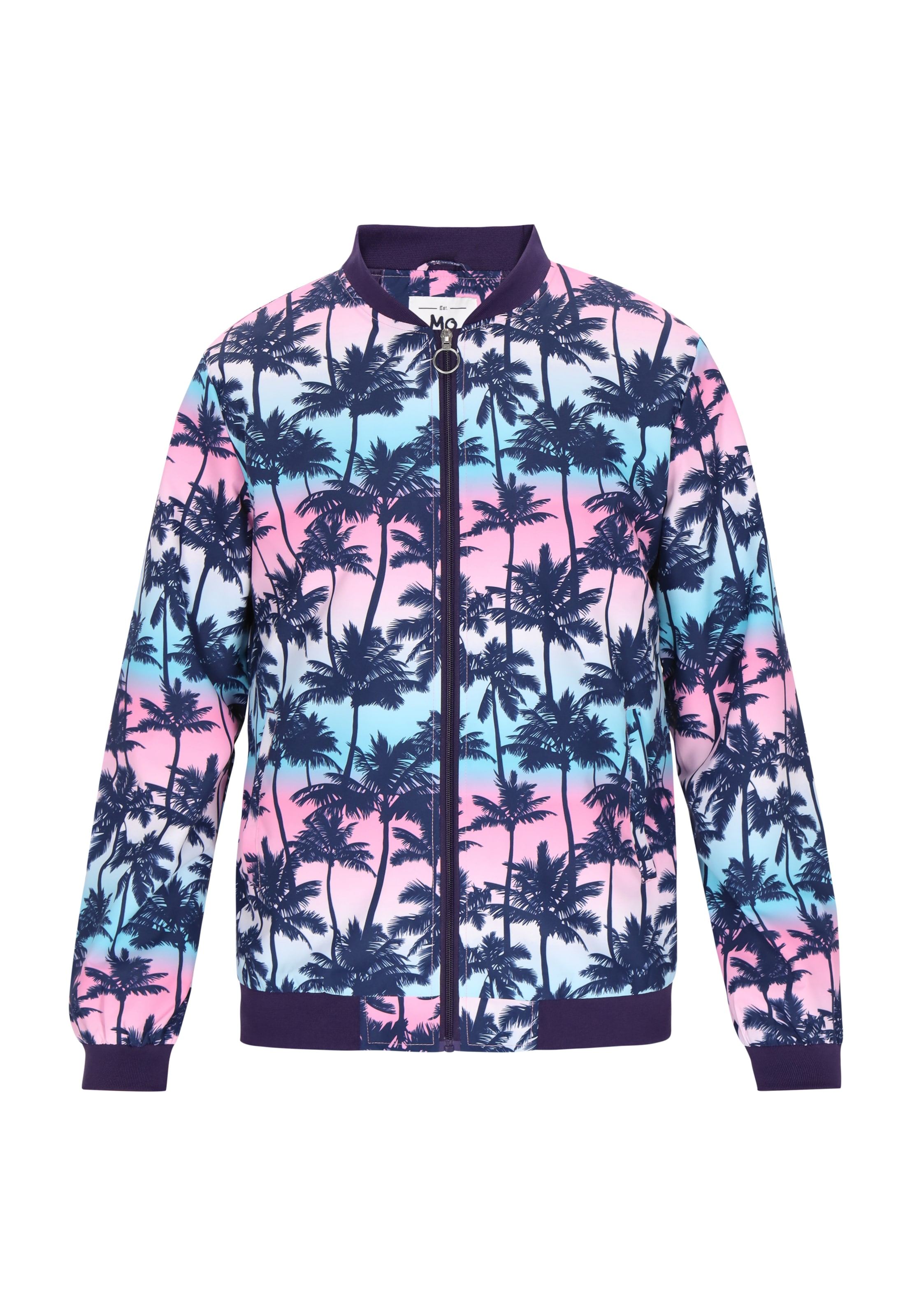 Veste mi-saison MO en rose : devant