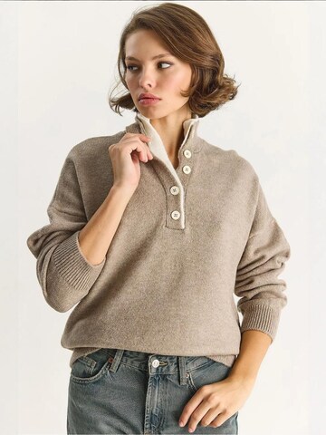 Bianco Lucci Pullover 'Pullover' in Beige