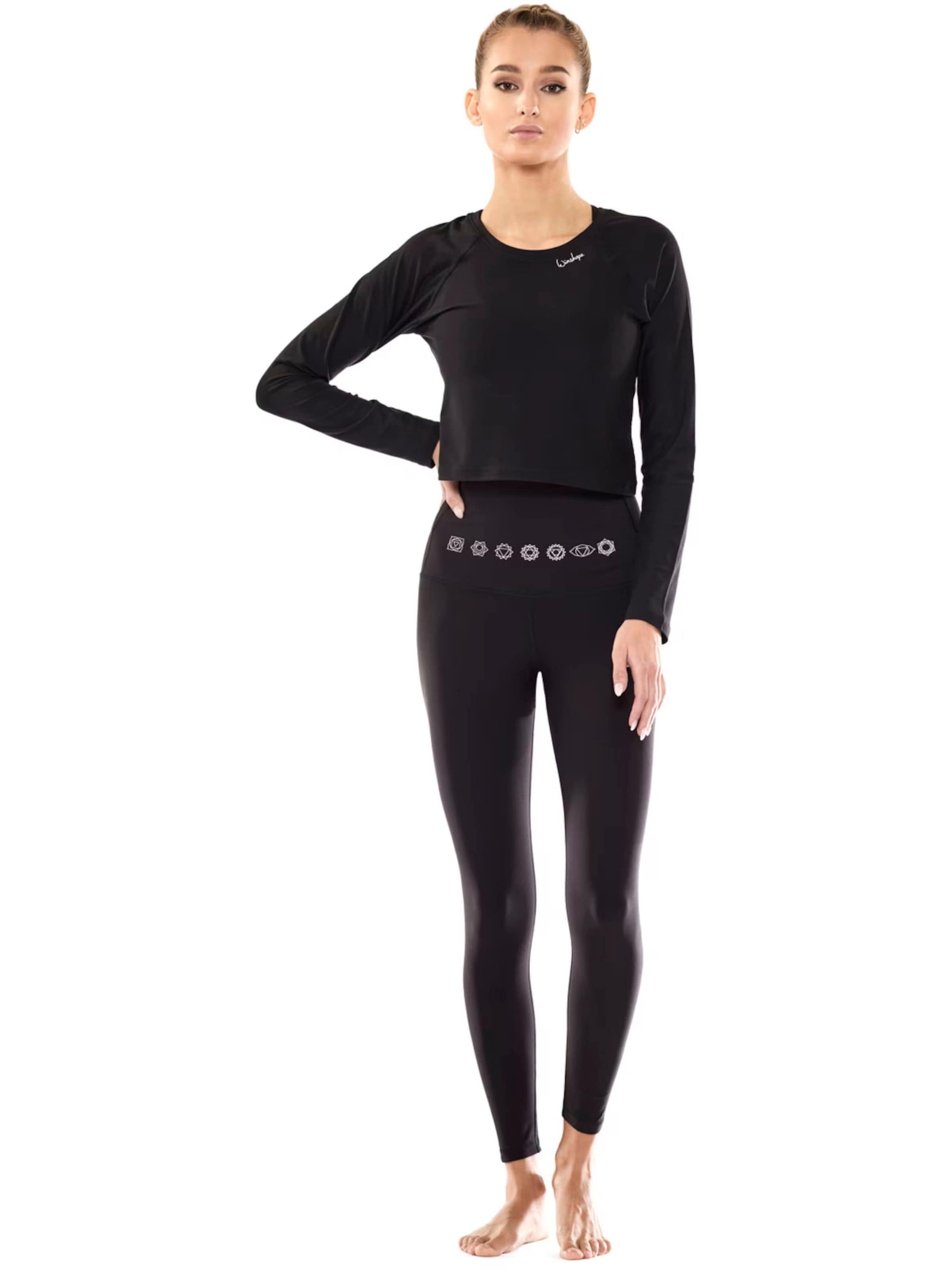 T-shirt fonctionnel 'AET116LS' Winshape en noir