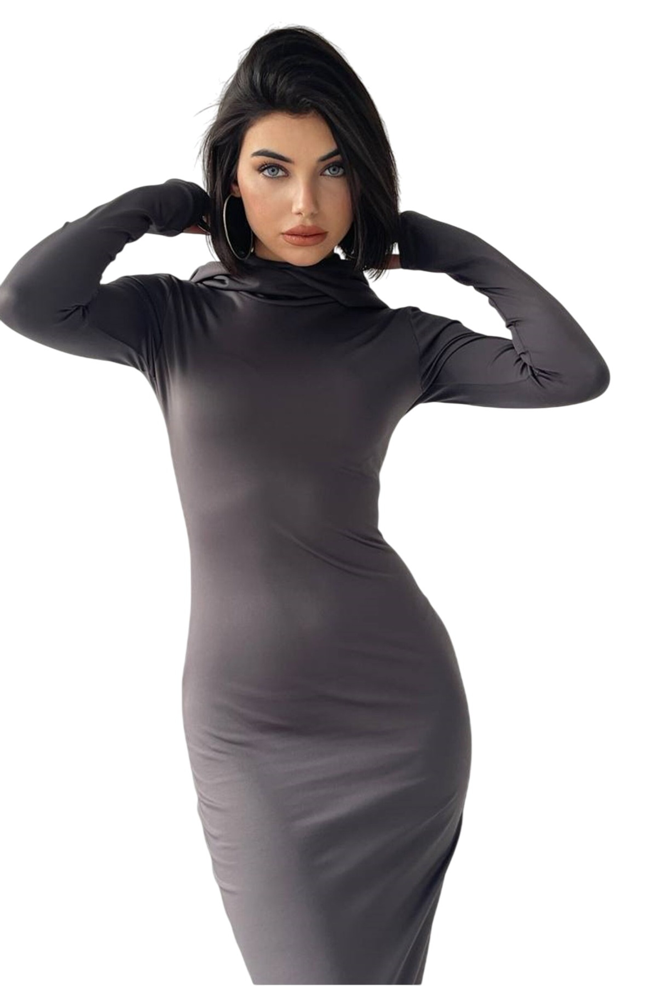 WOMAN VISION Dress in Grey: front