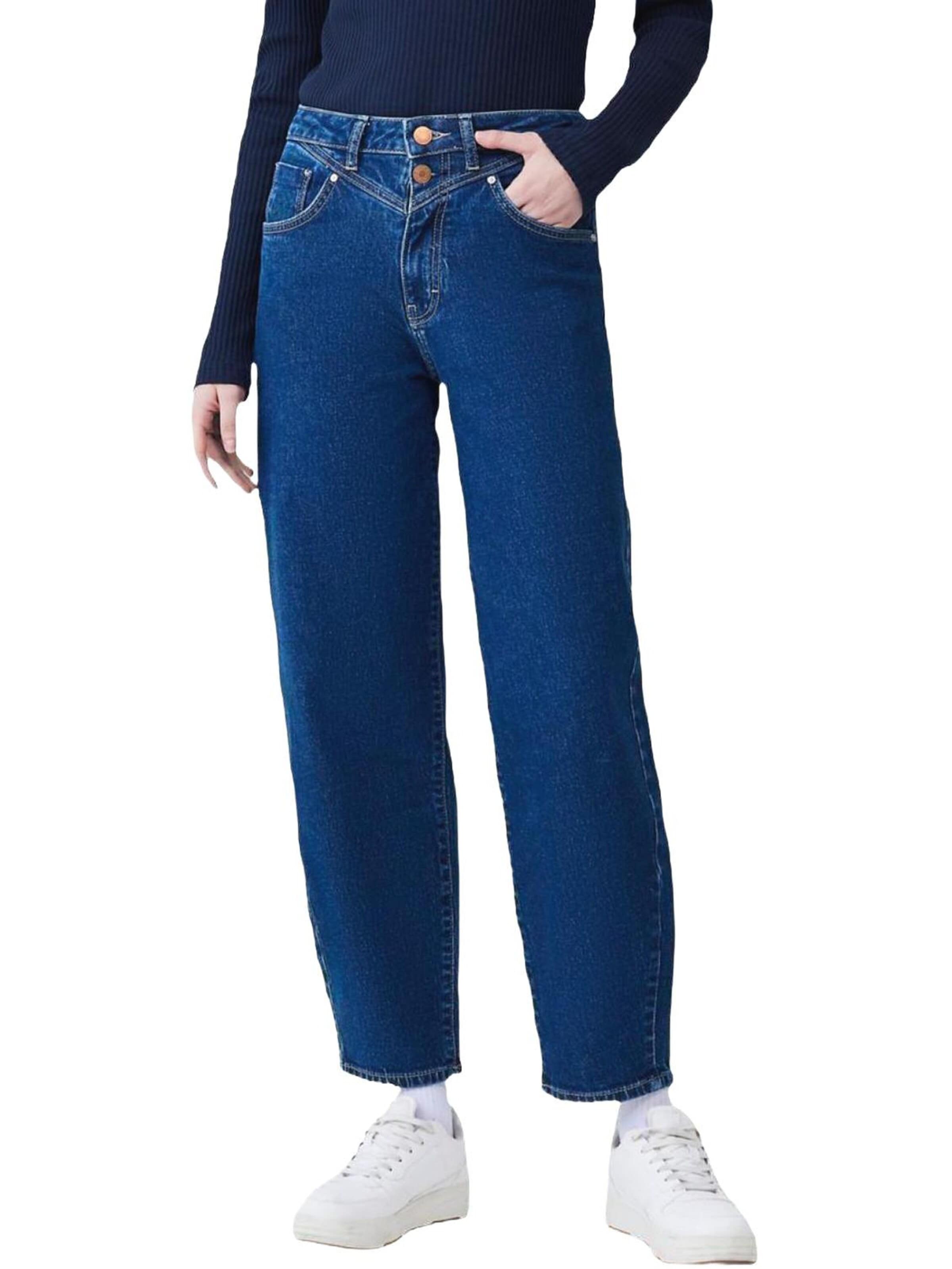 Wide leg Jeans 'LTB Jeans Damen Rosalia Mid Waist Ballonjeans' di LTB Jeans in blu: frontale