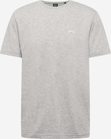 T-Shirt BOSS en gris : devant