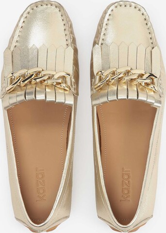 Kazar Moccasin in Gold