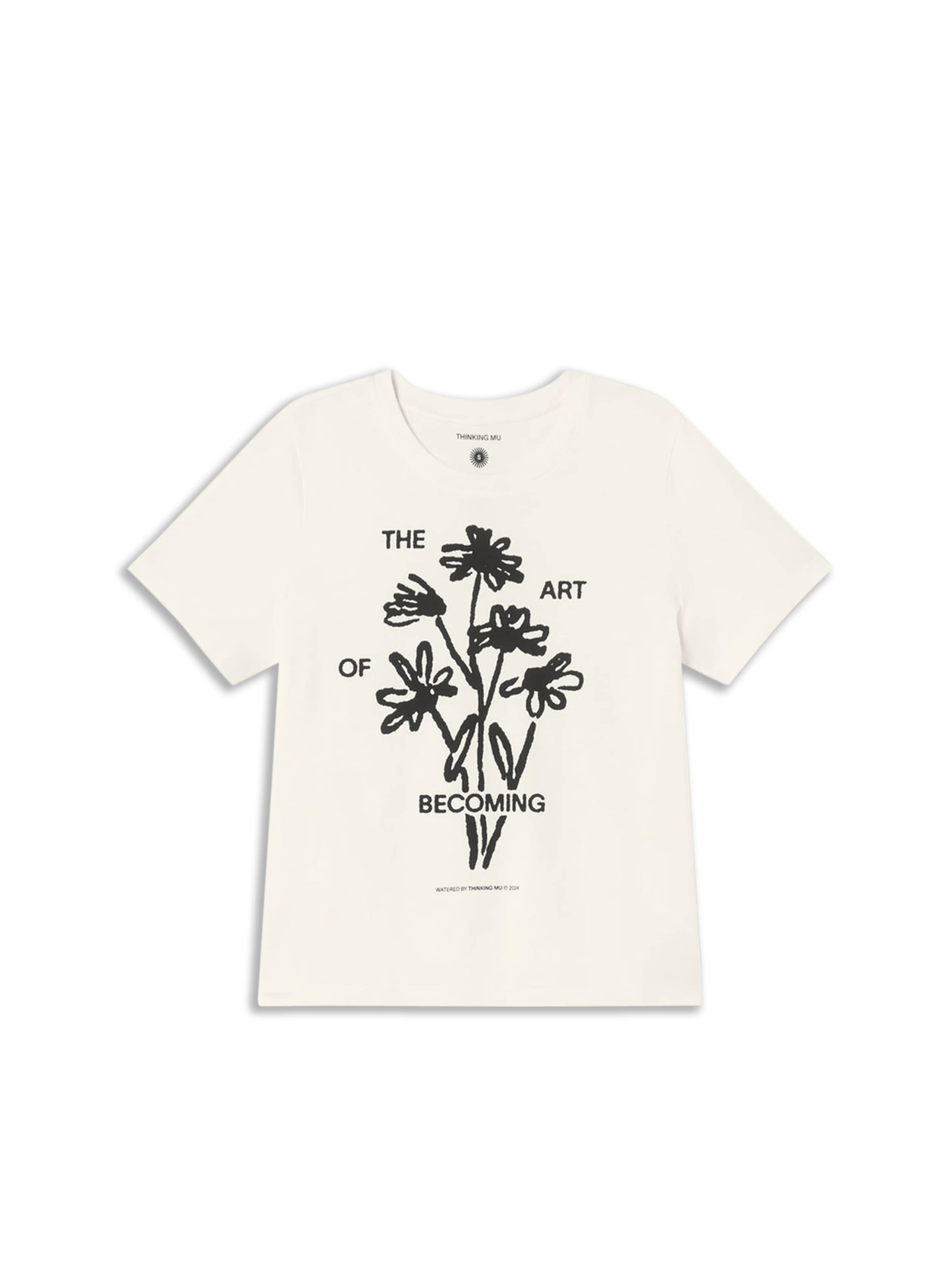 Thinking MU Shirt 'IDA' in White: front