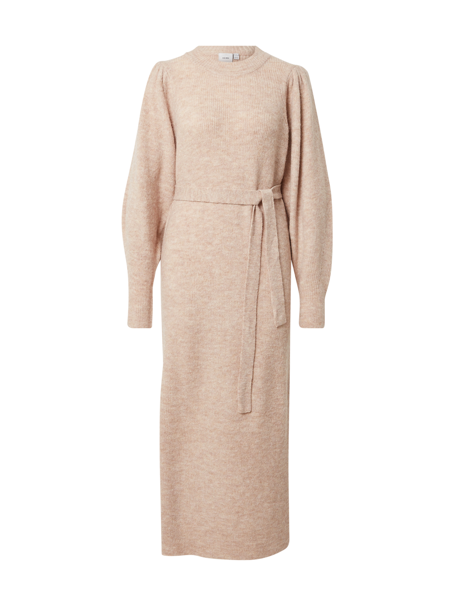 Kobiety Sukienki ICHI Sukienka w kolorze Beżowym 
