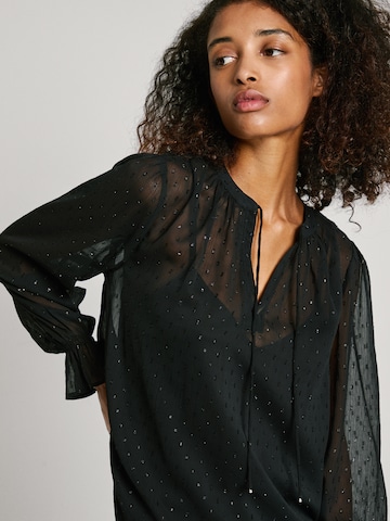 Pepe Jeans Bluse 'ADDISON' in Schwarz