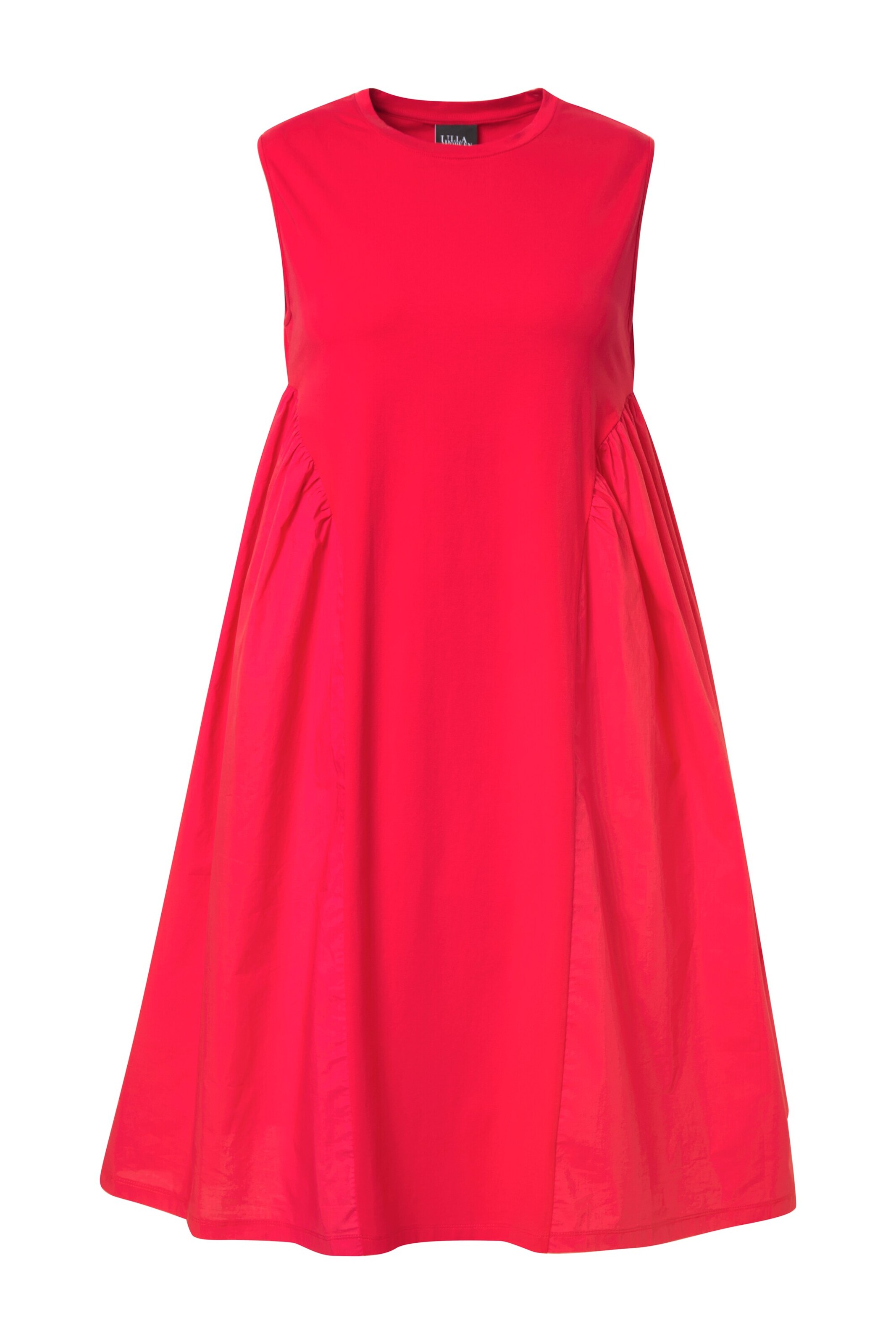 Ulla Popken Jurk in Rood: voorkant