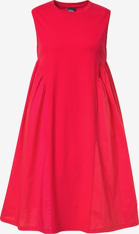Robe Ulla Popken en rouge : devant