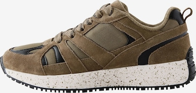 Next Matalavartiset tennarit värissä beige / ruskea / musta, Tuotenäkymä