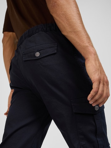 Pittman Tapered Cargohose 'Darius' in Blau