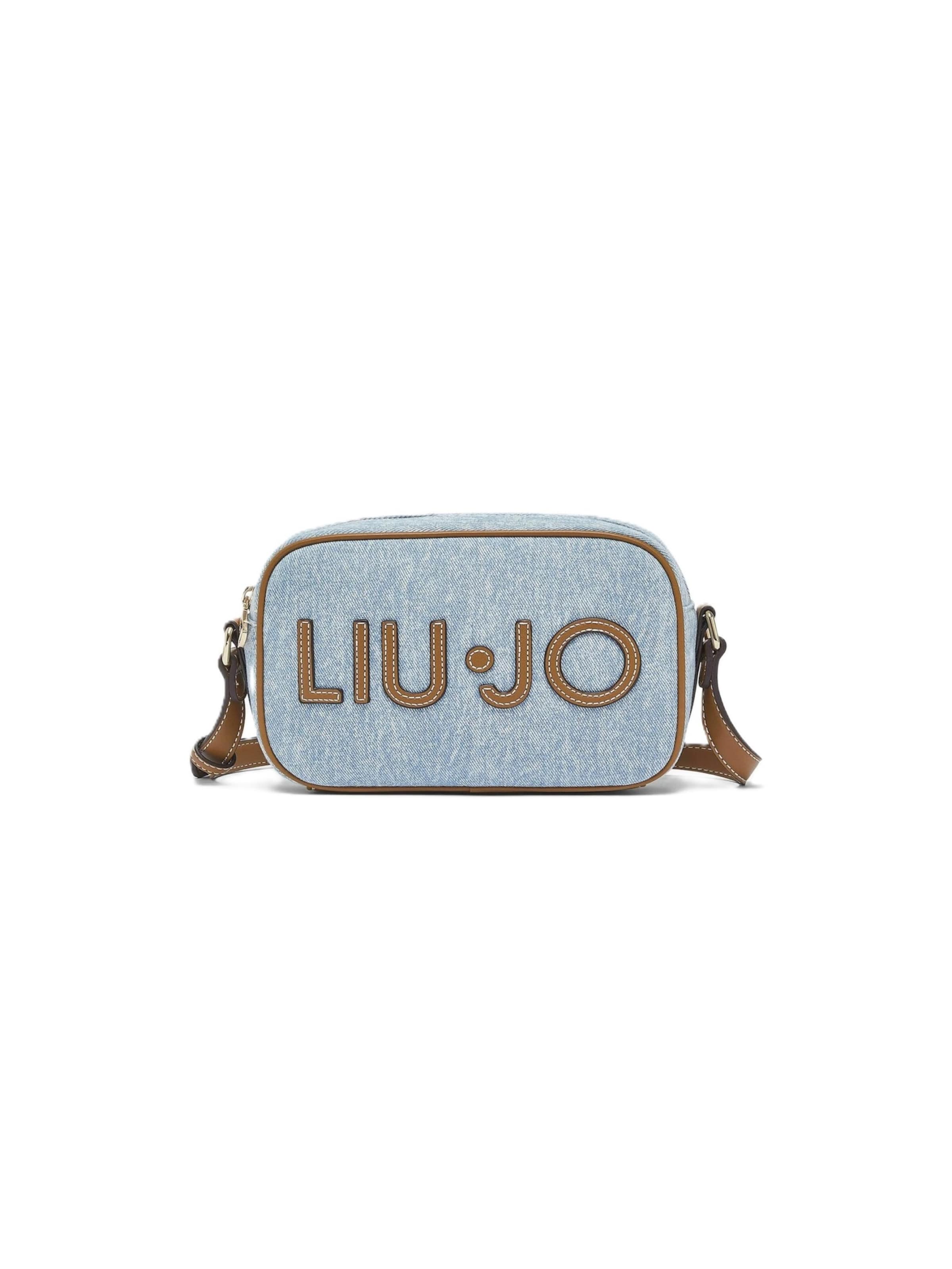 Borsa a tracolla 'AA6114 T377A' di Liu Jo in blu: frontale