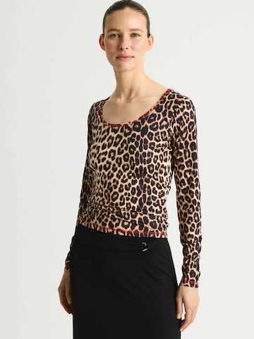 Maglietta ' KeyleRS ' di Résumé in marrone: frontale