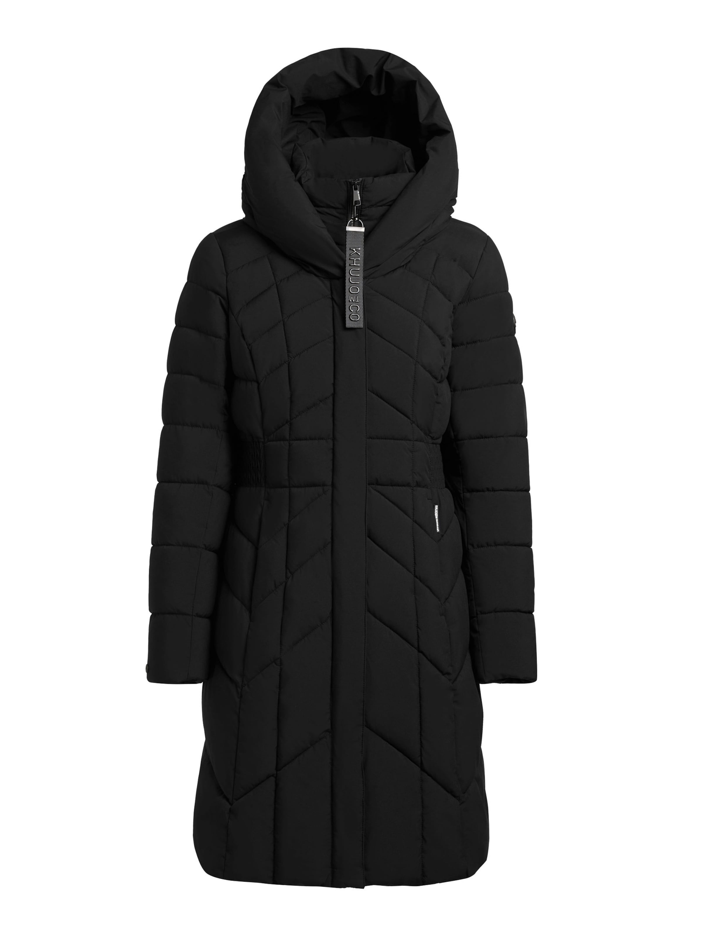 khujo Winter coat 'Laio' in Black: front