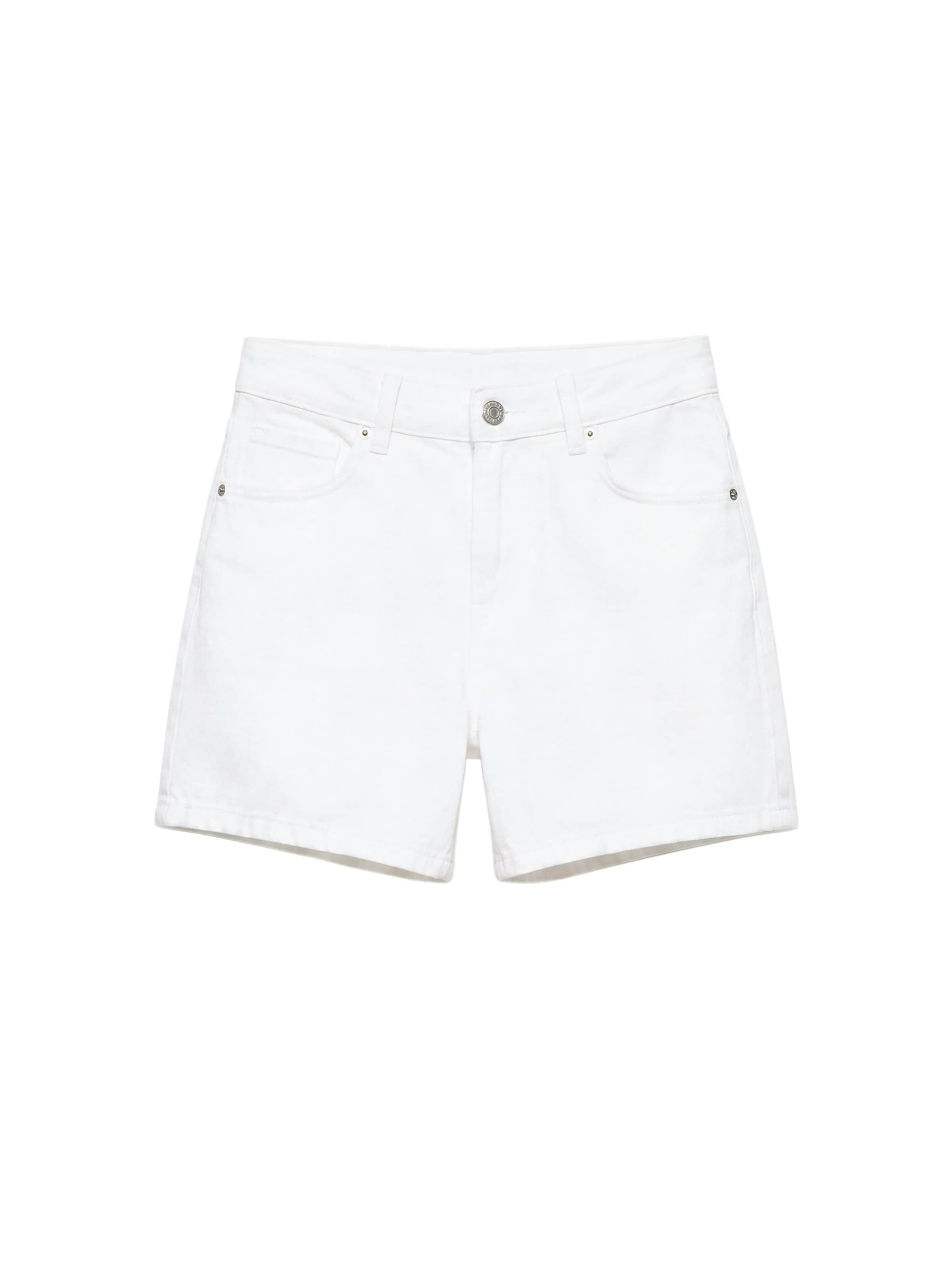 Pull&Bear Loosefit Jeans i hvid: forside