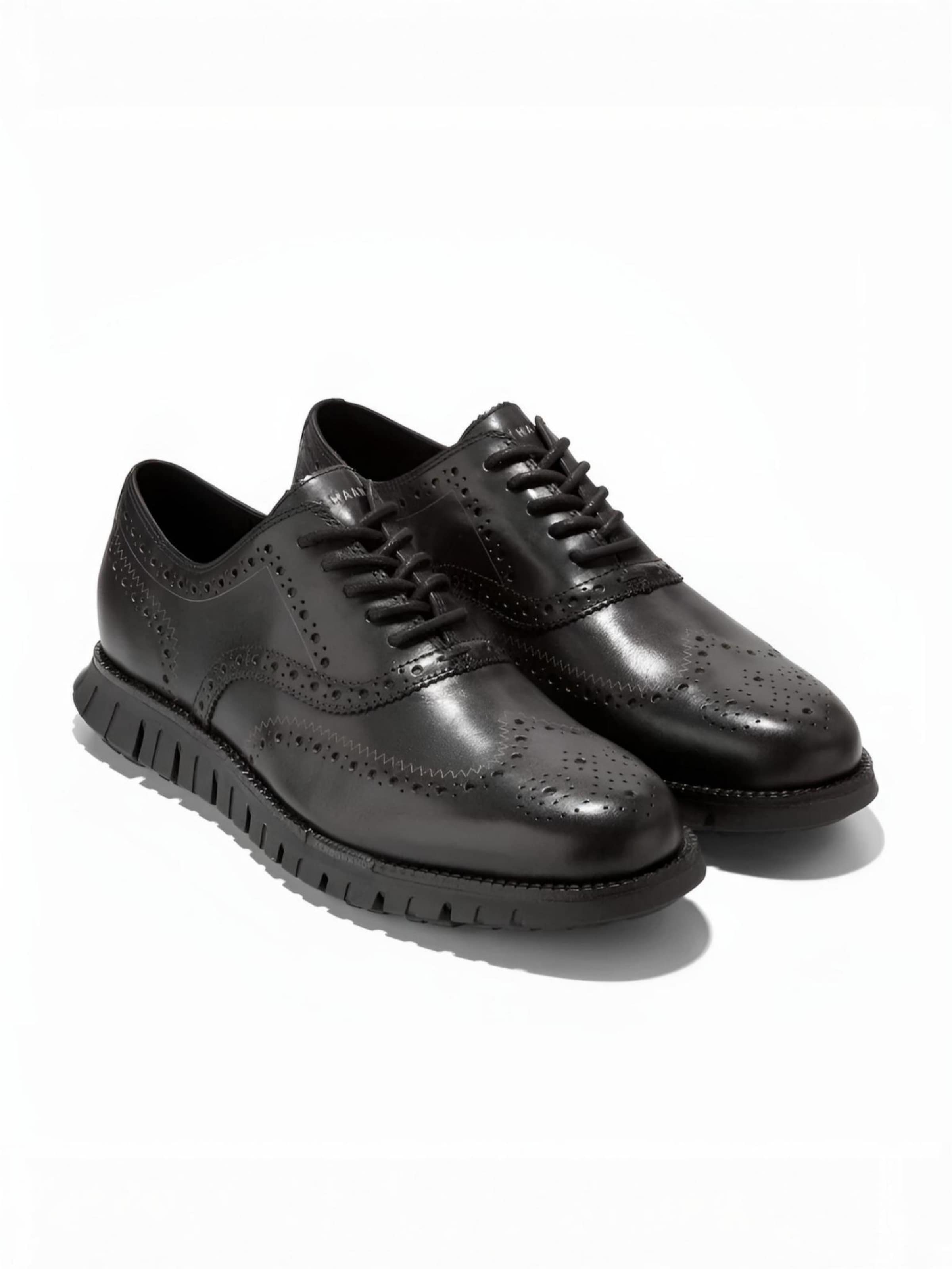 Cole Haan Snøresko 'ZG RMSTD WINGTIP OX' i sort