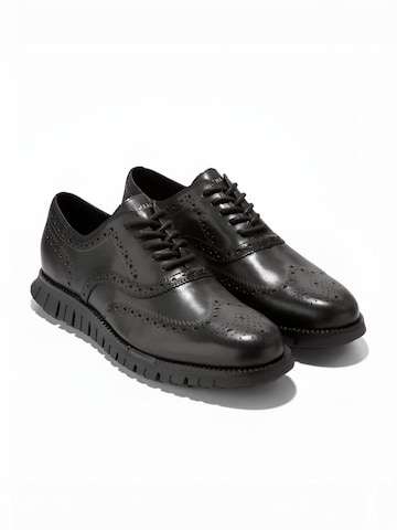 Cole Haan Schnürschuh 'ZG RMSTD WINGTIP OX' in Schwarz: Vorderseite