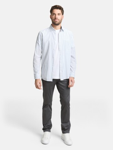 TOM TAILOR Slim fit Pants 'Josh' in Grey