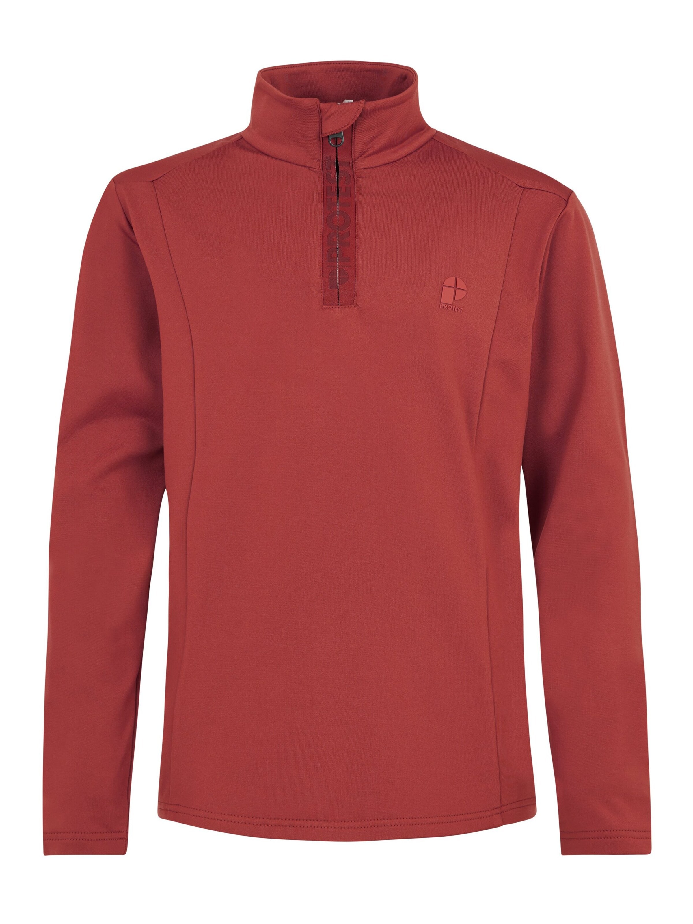 PROTEST Sportsweatshirt 'REWILLOWY JR'‌‌‌‌ in Rot: Vorderseite