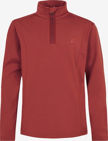PROTEST Sportsweatshirt 'REWILLOWY JR' in Rot: Vorderseite
