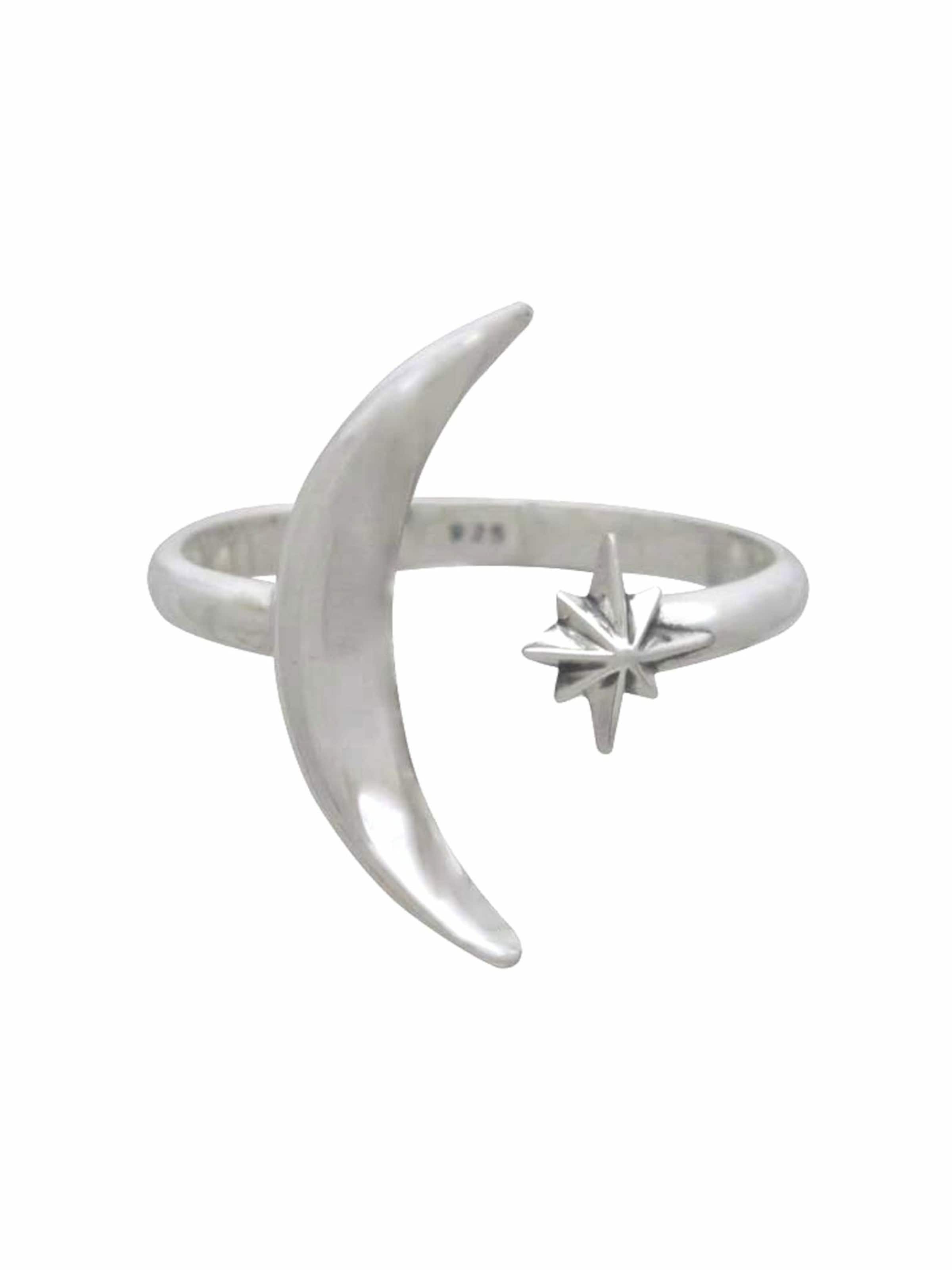 Gemshine Ring in Silber: Vorderseite