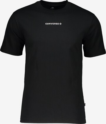 CONVERSE Shirt in Black: front