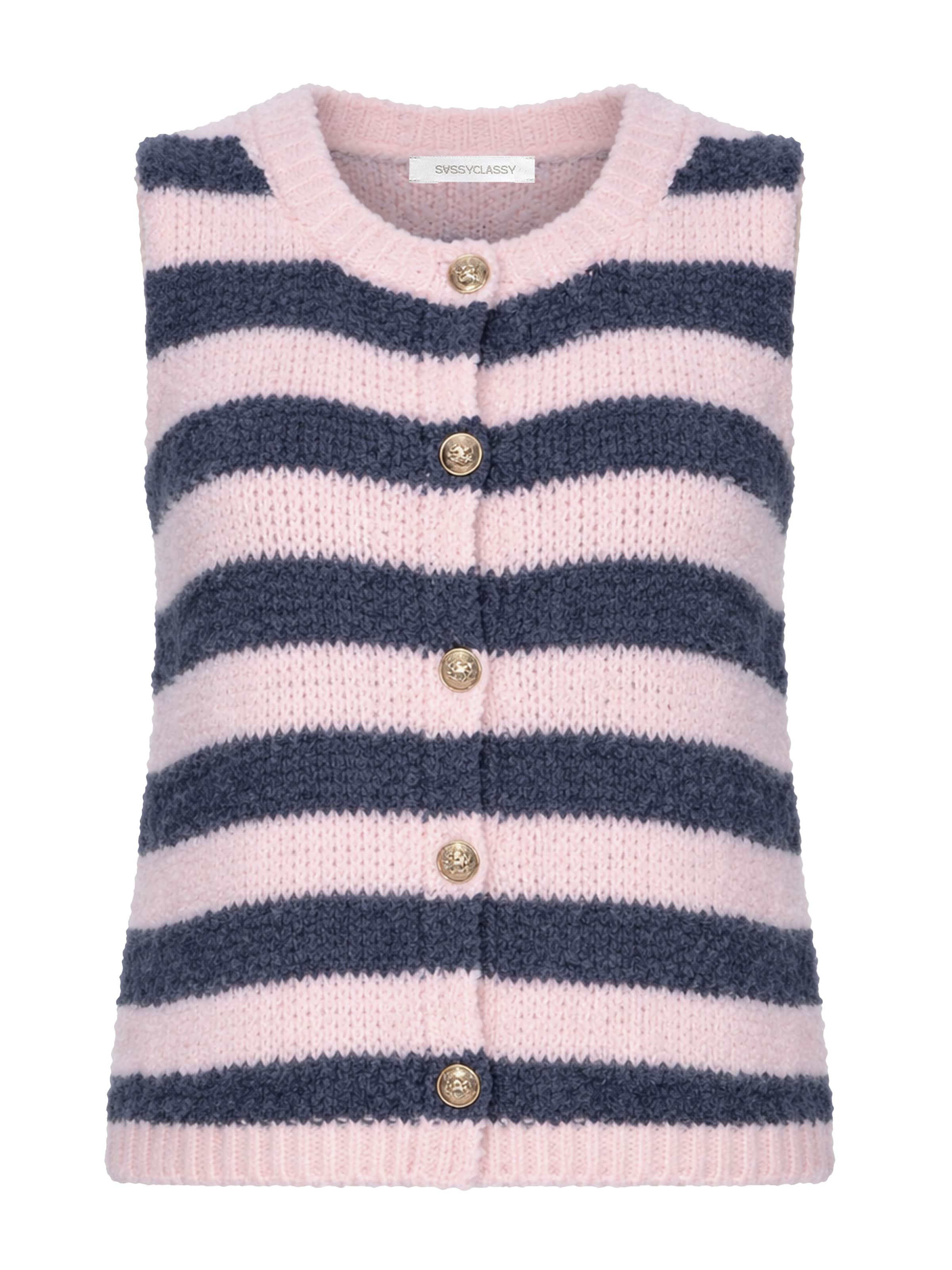 SASSYCLASSY Weste‌‌‌‌‌ in Pink: Vorderseite