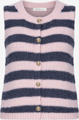 SASSYCLASSY Weste in Pink: Vorderseite