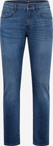 BOSS Slimfit Jeans 'Delaware' in Blauw: voorkant