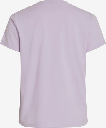 T-shirt 'Pure love' VILA en violet