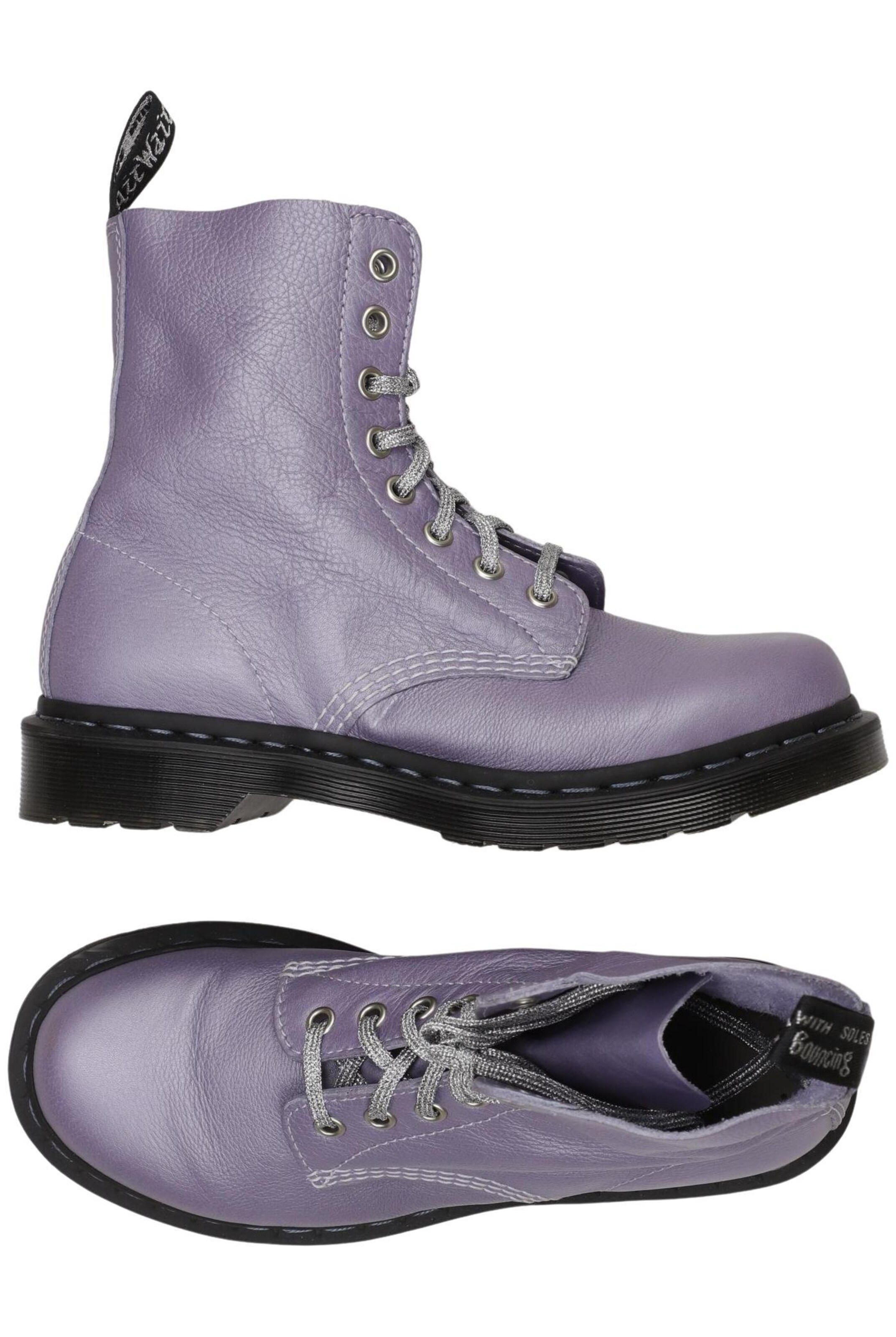 Dr. Martens Dress Boots in 38 in Purple: front