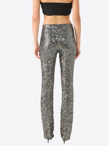 No Matter What Bootcut Hose in Grau