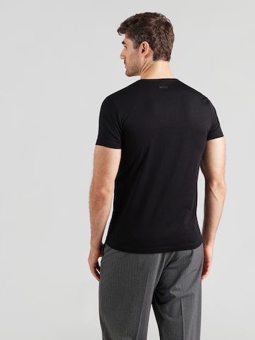 BOSS Green Shirt 'Teebo_N' in Black: back