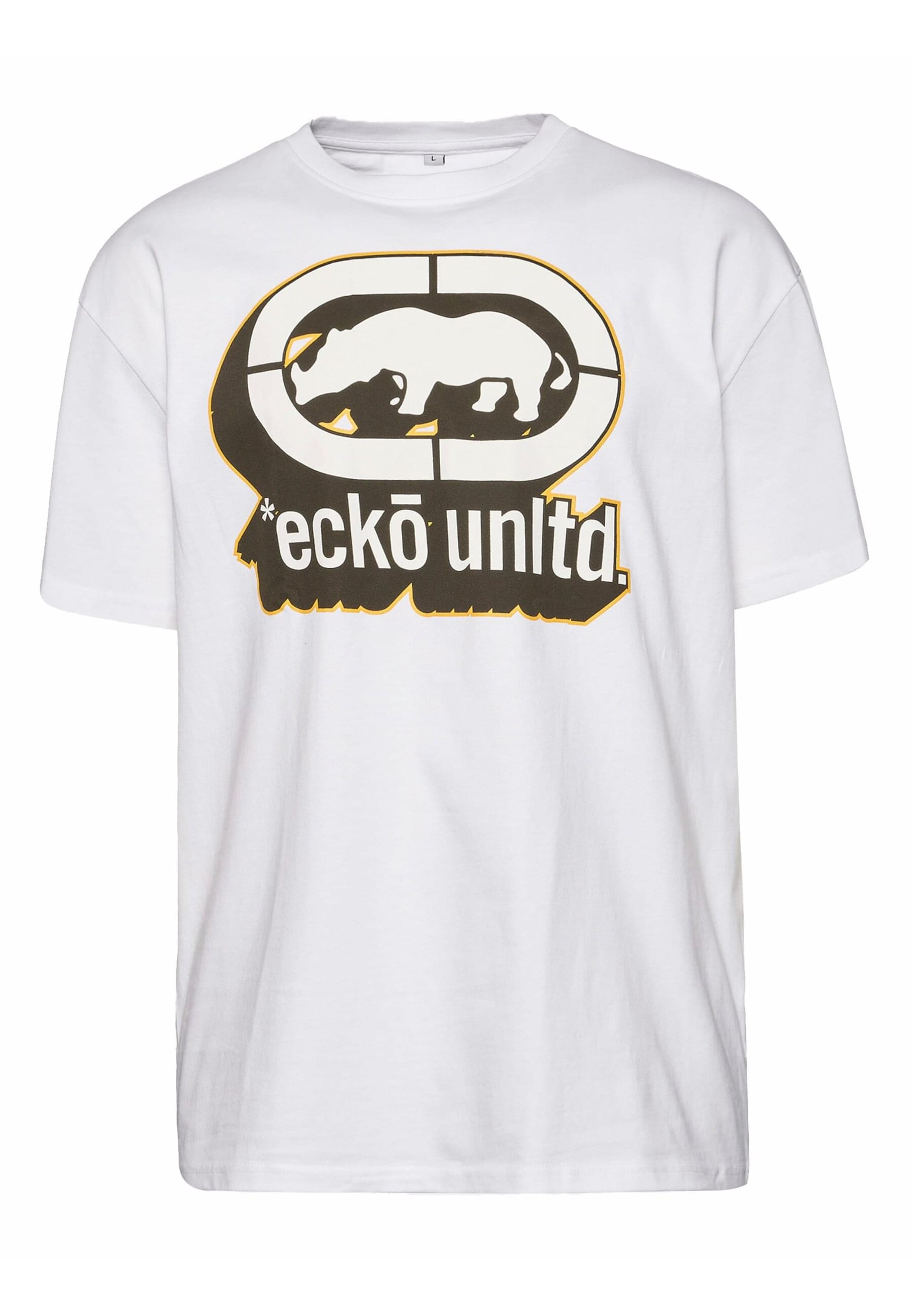 Ecko Unlimited Shirt 'Emma' in Weiß: Vorderseite
