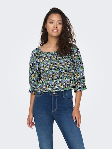 JDY Blouse 'Lotus' in Zwart: voorkant