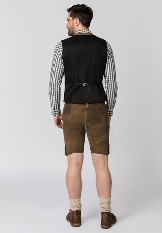 STOCKERPOINT Regular Trachtenshorts 'Bastian' in Braun