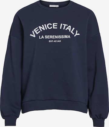 Felpa di VILA in blu: frontale