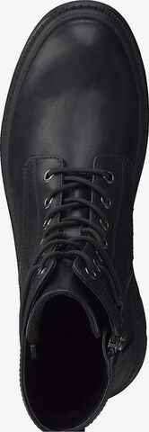 TAMARIS Lace-up bootie in Black