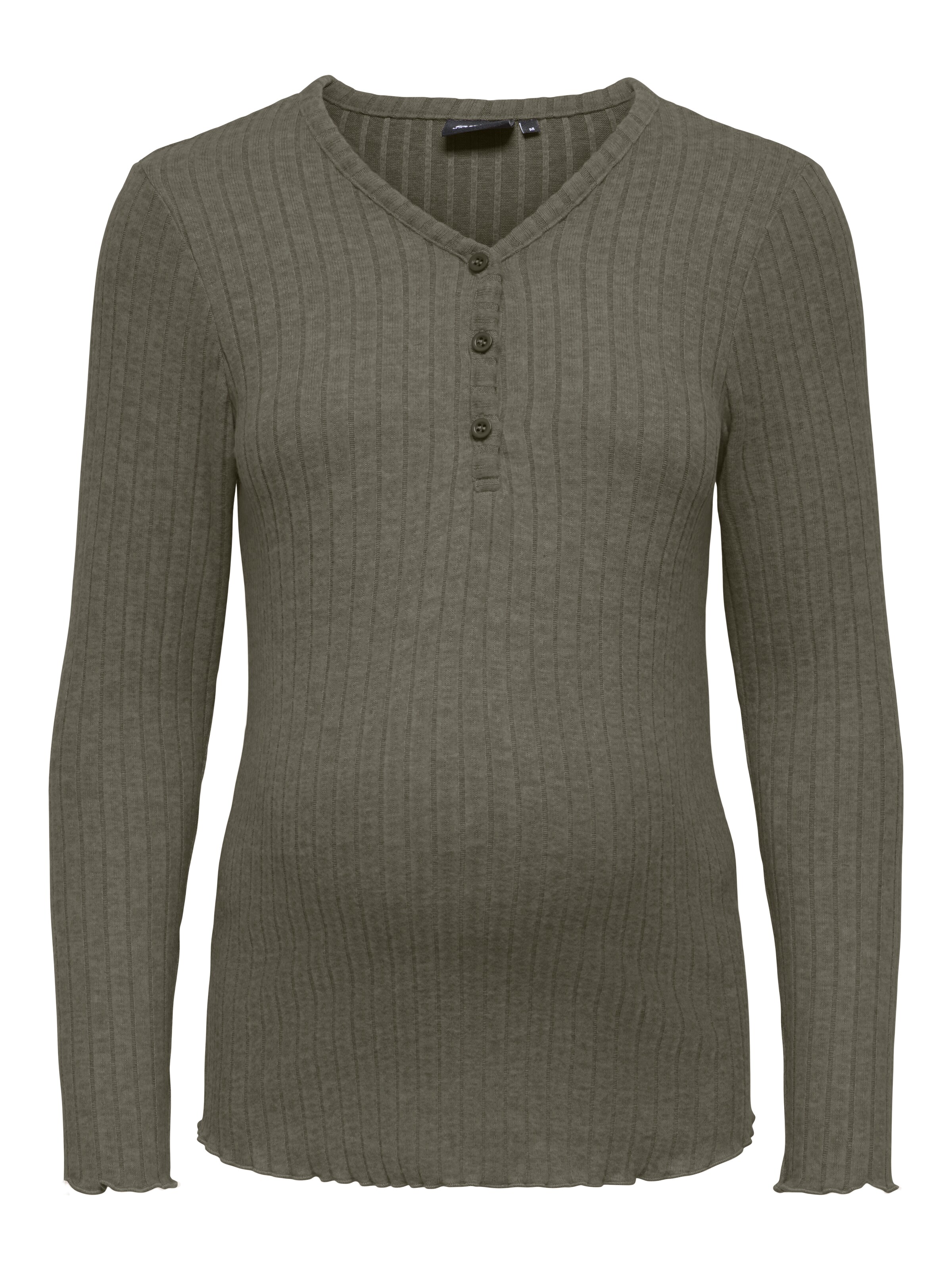 Only Maternity Shirt 'OLMLOLA' in Groen