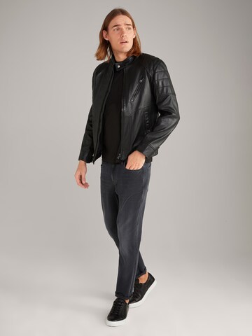 JOOP! Jeans Φθινοπωρινό και ανοιξιάτικο μπουφάν 'Lima' σε μαύρο