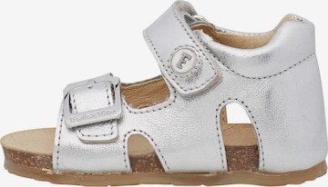 Falcotto Sandal 'BEA' in Silver: front